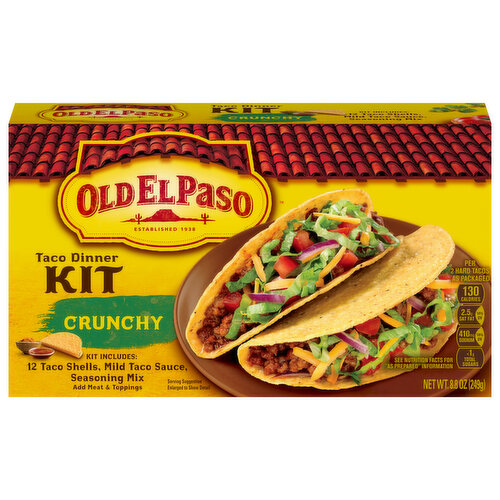 Old El Paso Taco Dinner Kit, Crunchy