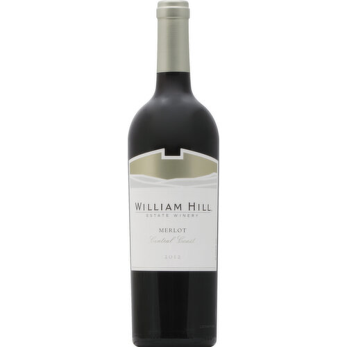 William Hill Merlot, Central Coast, 2012