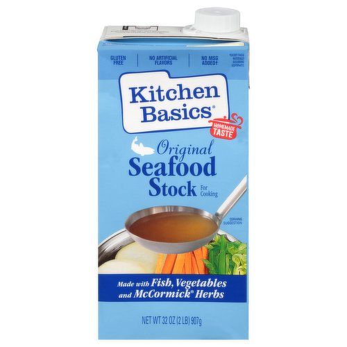 Kitchen Basics Seafood Stock, Original - Brookshire's