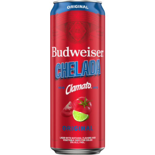 Budweiser Beer, Lager, Chelada, Original