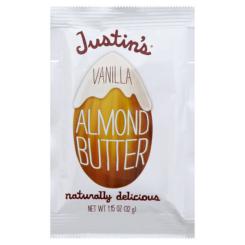 Justins Almond Butter, Vanilla