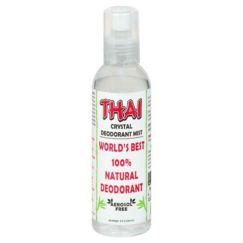 Thai Deodorant Mist, Crystal