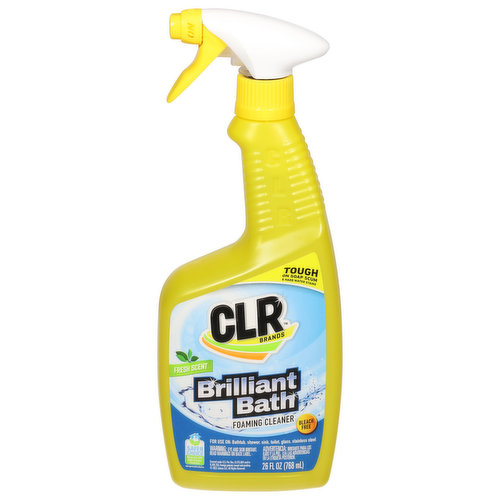 Clr Foaming Action Cleaner, Fresh Scent, Routine Clean, Brilliant Bath