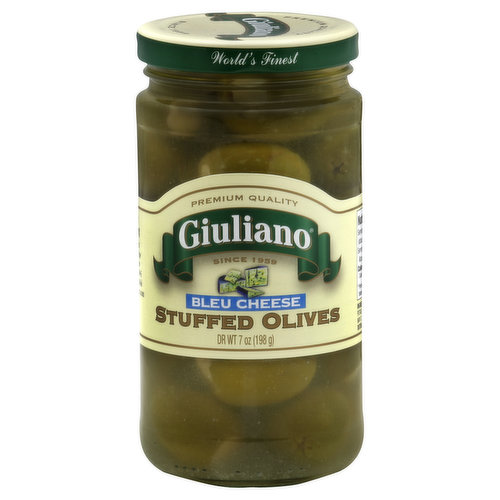 Giuliano Stuffed Olives, Bleu Cheese