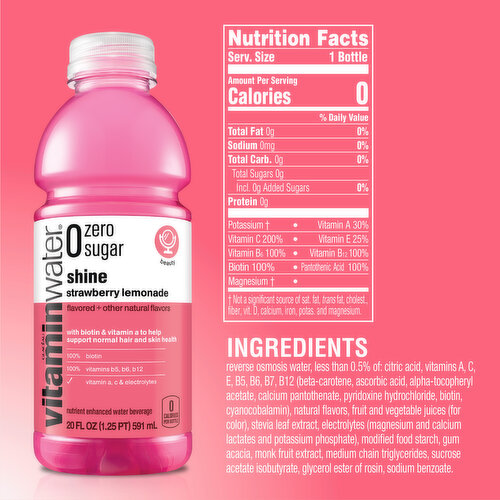 vitaminwater flavors