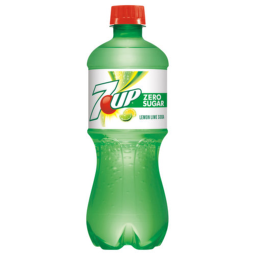 7-UP Soda, Zero Sugar, Lemon Lime