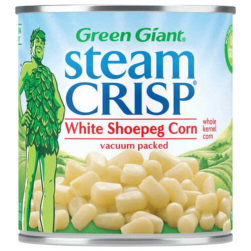 Green Giant White Shoepeg Corn, Whole Kernel, Vacuum Packed