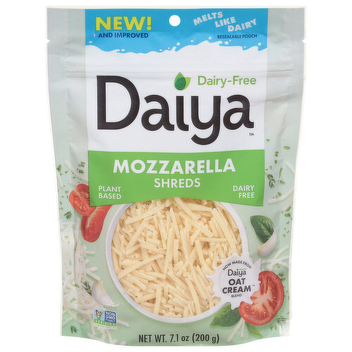 Daiya Cheese Shreds, Mozzarella Style