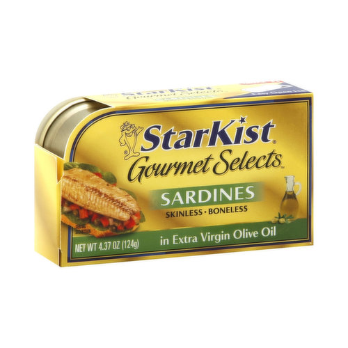Gourmet Selects - Sardines, in Extra Virgin Olive Oil