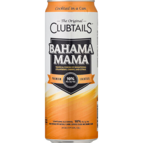 Clubtails Cocktail, Premium, Bahama Mama