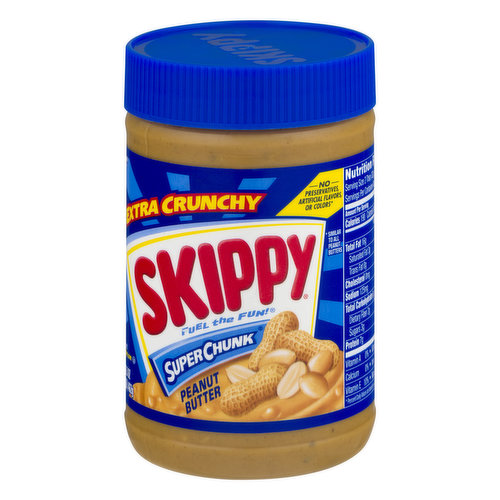 SUPER CHUNK® Peanut Butter - Skippy® Brand Peanut Butter