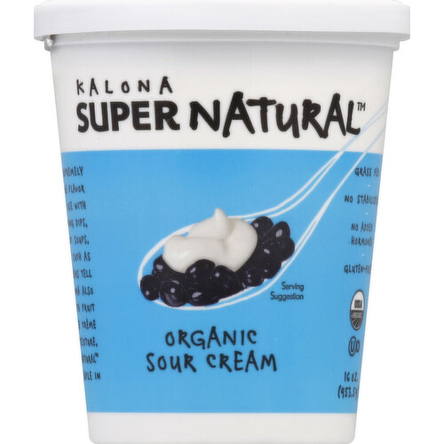 Kalona SuperNatural Sour Cream, Organic