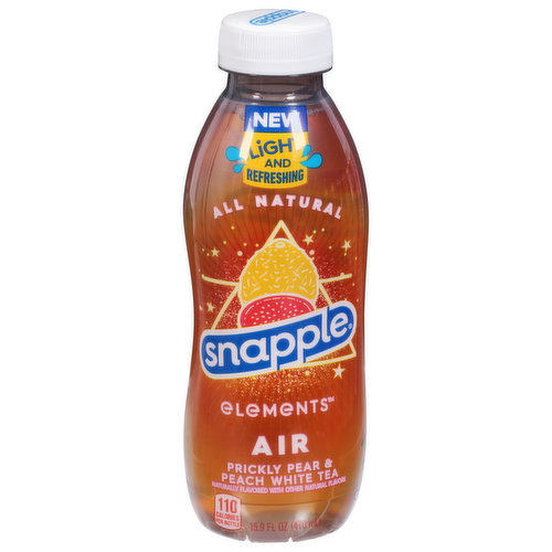 Snapple White Tea, Prickly Pear & Peach, Air