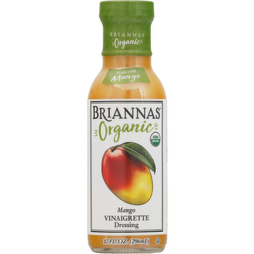 Briannas Vinaigrette Dressing, Mango