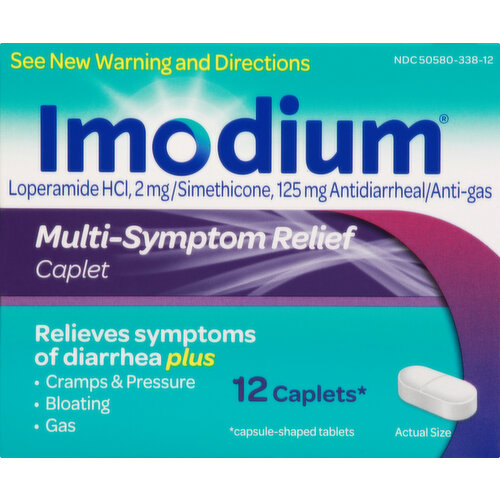 Imodium Multi-Symptom Relief, Caplets