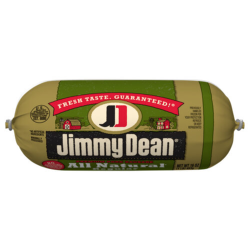 Jimmy Dean Pork Sausage, Premium, Regular