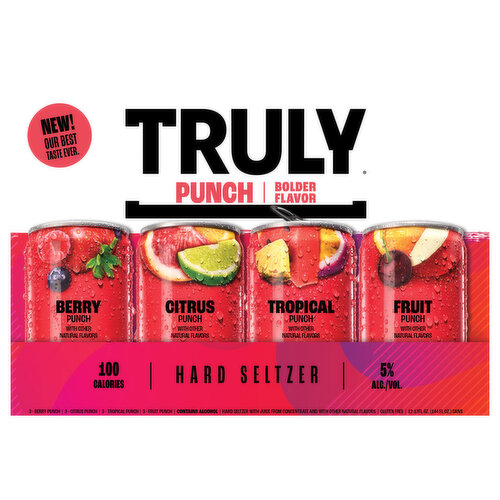 Truly Hard Seltzer, Holiday, Party Pack - Brookshire's