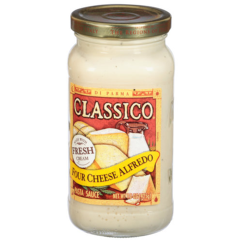 Classico Pasta Sauce, Four Cheese Alfredo