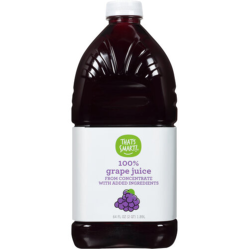 That's Smart! 100% Grape Juice From Concentrate With Added Ingredients