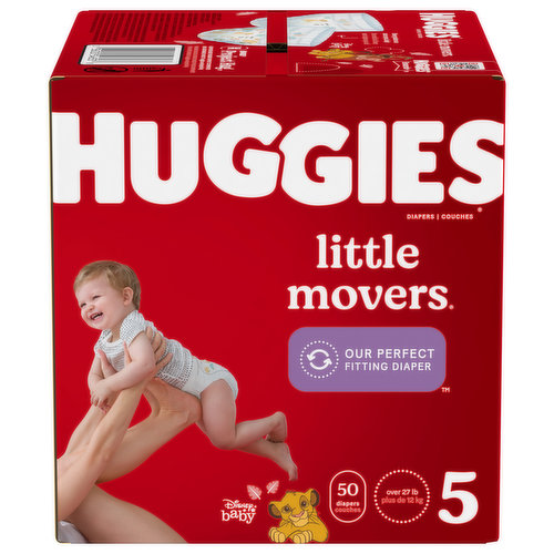 Huggies Diapers, Disney Baby, 5 (Over 27 lb)