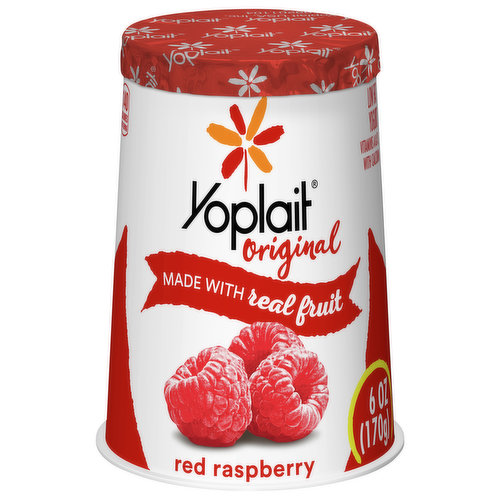 Yoplait Yogurt, Low Fat, Red Raspberry