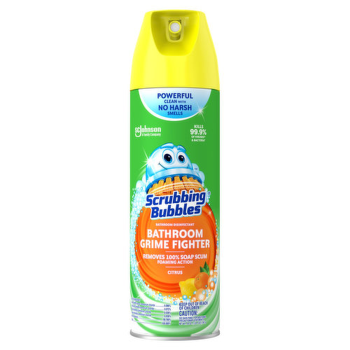 Scrubbing Bubbles Bathroom Cleaner, Citrus