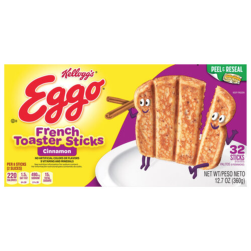 Eggo French Toaster Sticks, Cinnamon