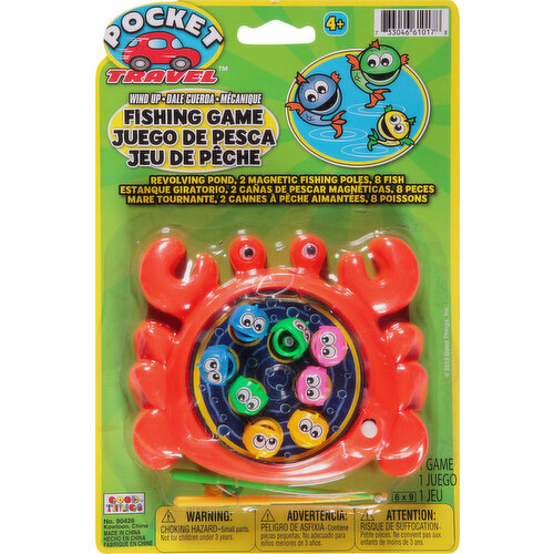 Pocket Travel Toy, Fishing Game