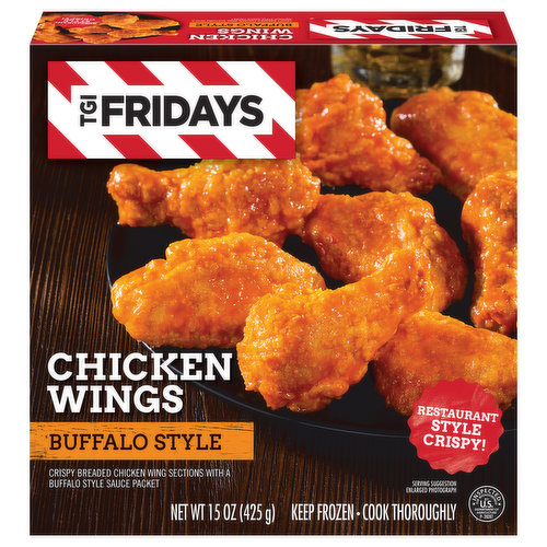 TGI Fridays Chicken Wings, Buffalo Style