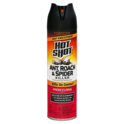 Hot Shot Ant, Roach & Spider Killer, Fresh Floral Scent