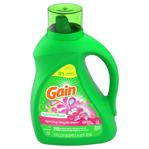 Gain Detergent, HE, Spring Daydream