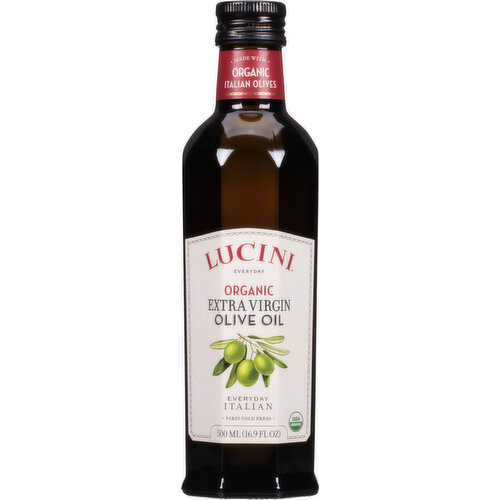 Lucini Olive Oil, Organic, Extra Virgin, Everyday Italian