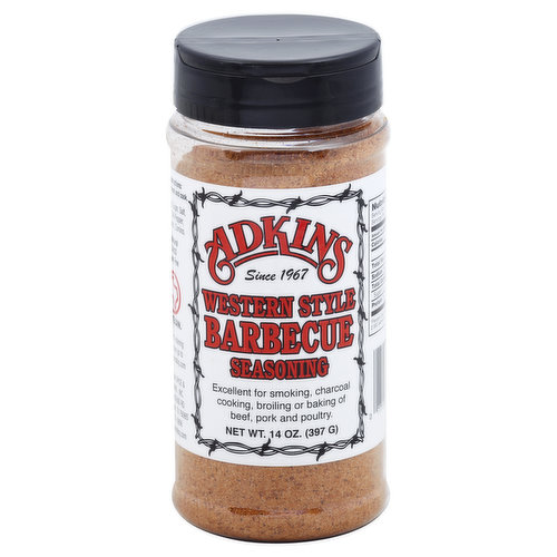 Adkins Seasoning, Barbecue, Western Style