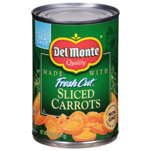 Del Monte Carrots, Sliced, Fresh Cut