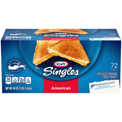 Kraft Singles American Cheese Slices