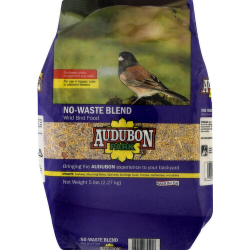 Audubon Park Wild Bird Food, No-Waste Blend