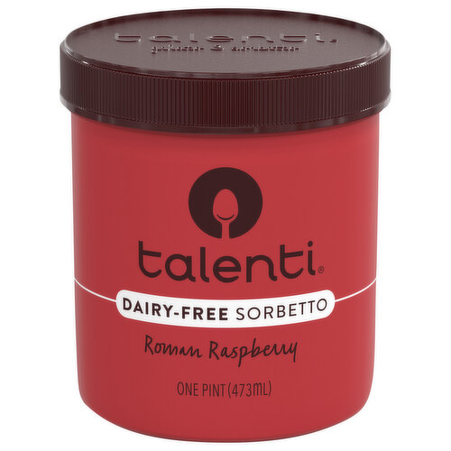 Talenti Sorbetto, Dairy-Free, Roman Raspberry