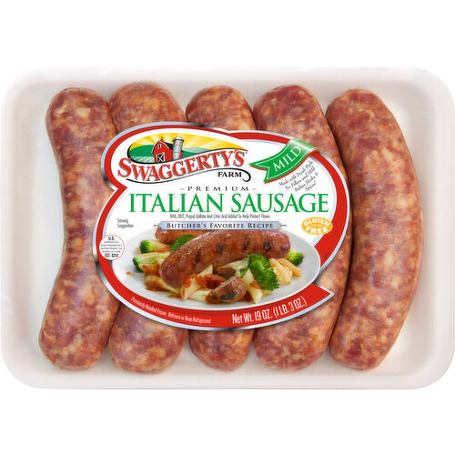 Swaggerty's Farm Italian Sausage, Mild, Premium