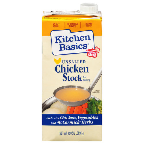 Kitchen Basics Chicken Stock, Unsalted