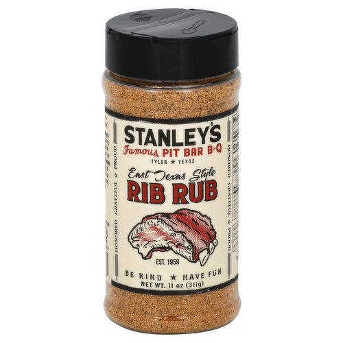 Stanley's Rib Rub, East Texas Style