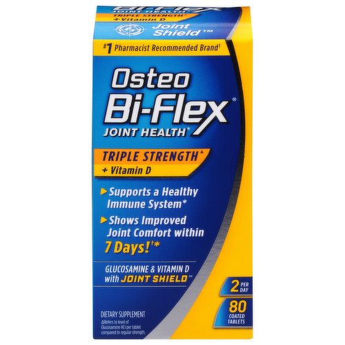 Osteo Bi-Flex Triple Strength + Vitamin D, Tablets