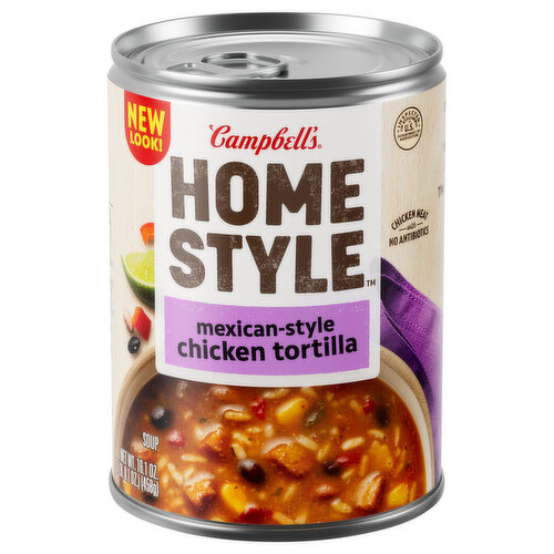 Campbell's Soup, Mexican - Style, Chicken Tortilla