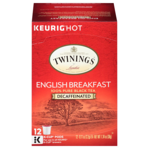Twinings Decaffeinated English Breakfast 100% Pure Black Tea