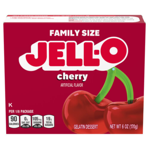 Jell-O Gelatin Dessert, Cherry