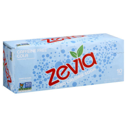 Zevia Cola, Caffeine Free