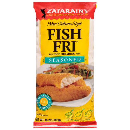 Seafood Breading Mix, Seasoned