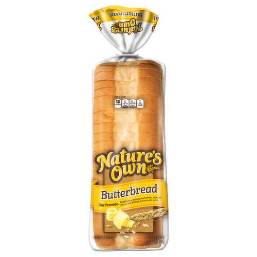 Nature's Own Bread, Enriched, Butterbread