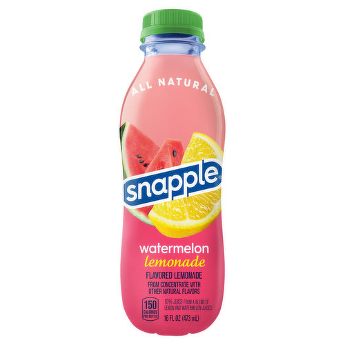 Snapple Lemonade, Watermelon