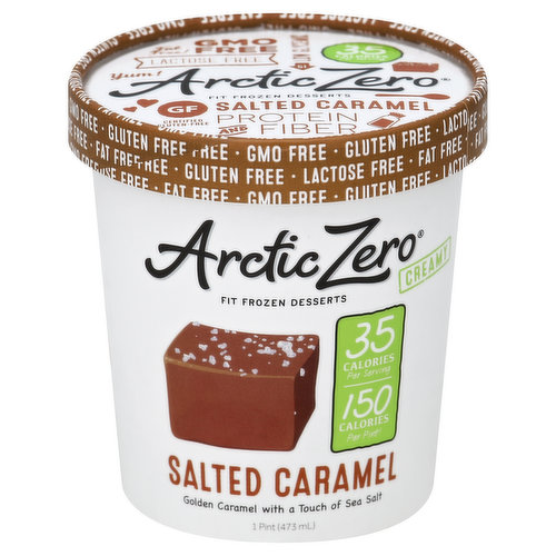 Arctic Zero Frozen Desserts, Fit, Salted Caramel