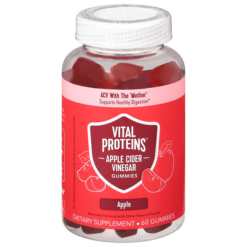 Vital Proteins Apple Cider Vinegar, Apple, Gummies